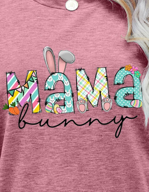 Load image into Gallery viewer, MAMA BUNNY Easter Graphic Tee

