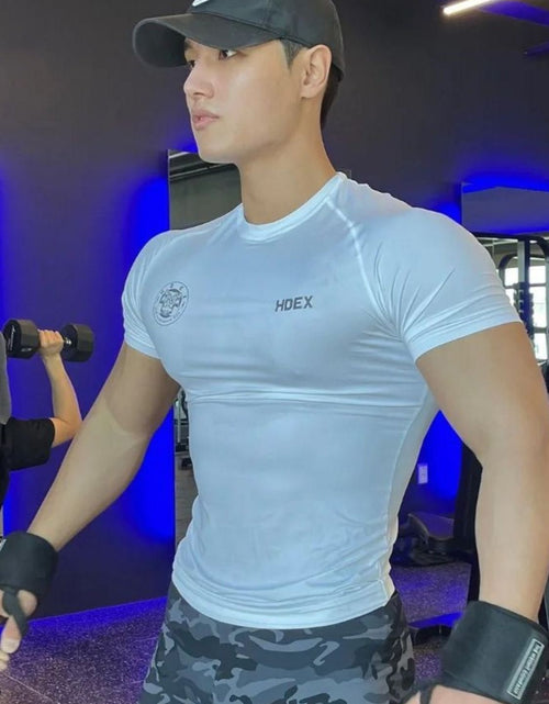 Load image into Gallery viewer, Men's Plus Size Round Neck Short Sleeve T-Shirt
