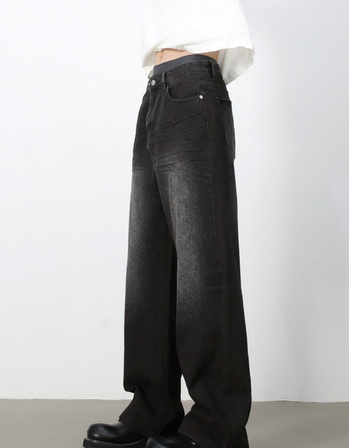Load image into Gallery viewer, Men's Loose Fit Jeans with Pockets
