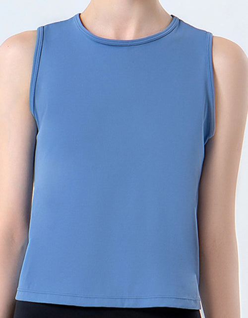 Load image into Gallery viewer, Round Neck Active Tank
