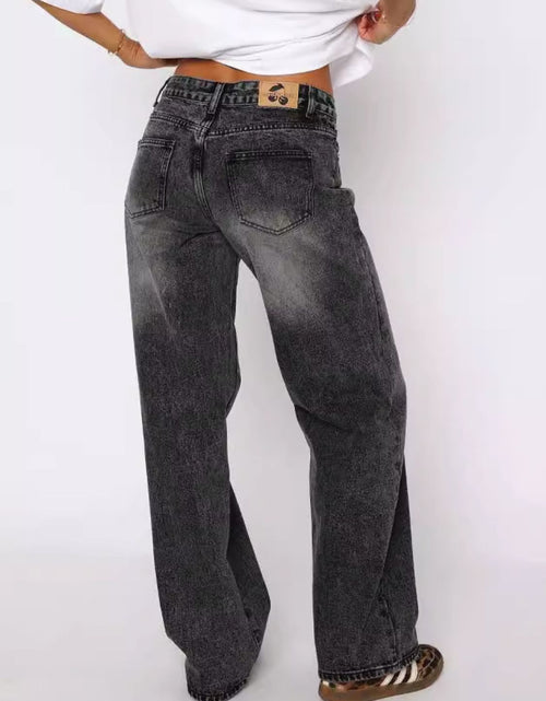Load image into Gallery viewer, Wide Leg Jeans with Pockets
