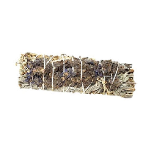 Load image into Gallery viewer, Home fragrance Blue Sage &amp; Lavender Smudge Stick 4" - 1 Bundle by OMSutra
