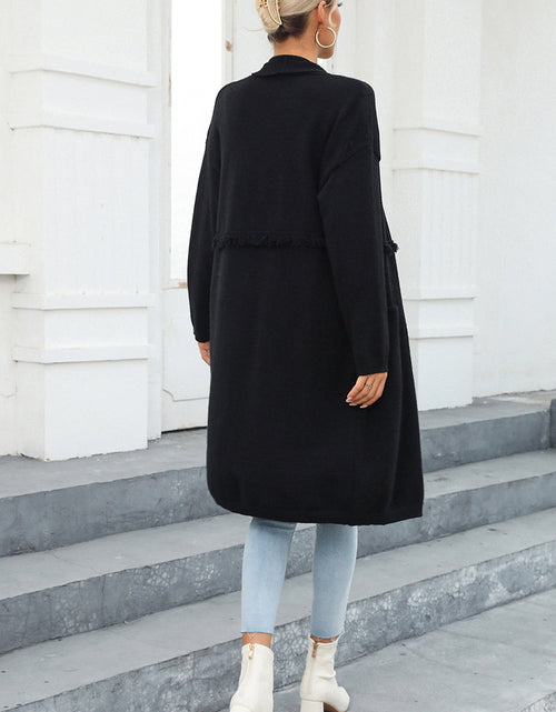Load image into Gallery viewer, Angel Wings Open Front Pocketed Cardigan

