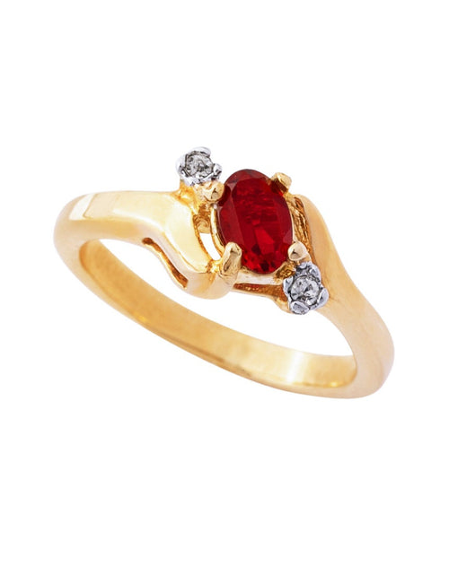 Load image into Gallery viewer, Vintage Ring Sapphire &amp; Clear Austrian Crystals 18k White Gold Electroplated September Birthstone by PVD Vintage Jewelry
