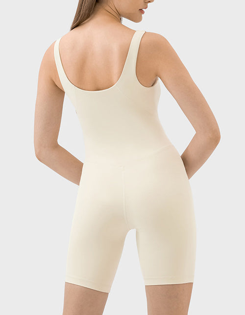 Load image into Gallery viewer, Millennia Wide Strap Active Romper
