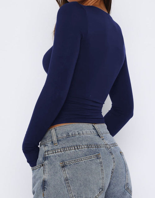 Load image into Gallery viewer, Devine Star Round Neck Long Sleeve T-Shirt
