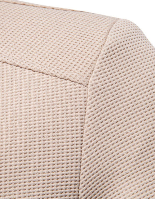Load image into Gallery viewer, Men's Waffle Knit Baseball Collar Zip Up Jacket
