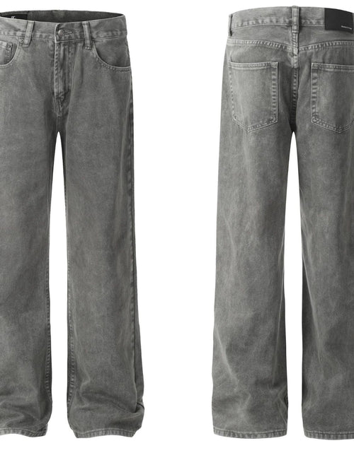 Load image into Gallery viewer, Men's Straight Leg Jeans with Pockets
