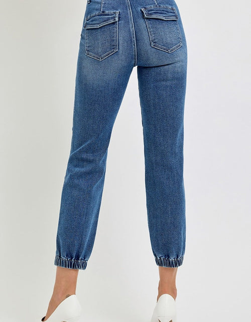 Load image into Gallery viewer, RISEN Full Size High Rise Ankle Jogger Jeans
