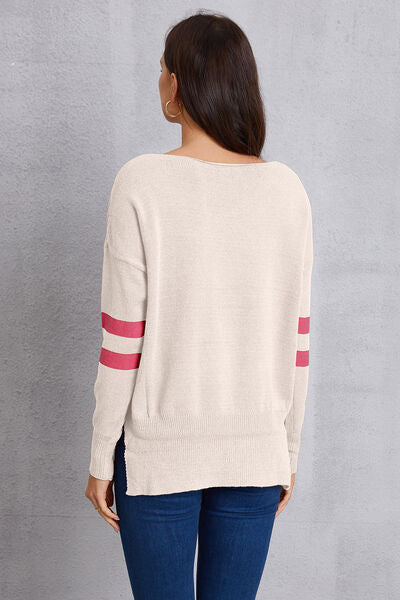 Load image into Gallery viewer, Star Scoop Neck Dropped Shoulder T-Shirt
