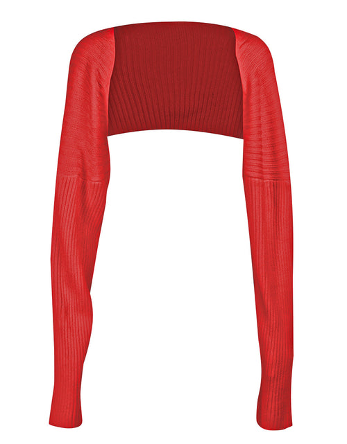 Load image into Gallery viewer, Long Sleeve Knit Bolero
