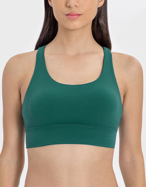 Load image into Gallery viewer, Millennia Crisscross Scoop Neck Active Tank
