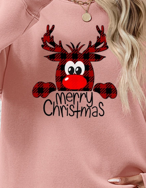 Load image into Gallery viewer, MERRY CHRISTMAS Graphic Sweatshirt
