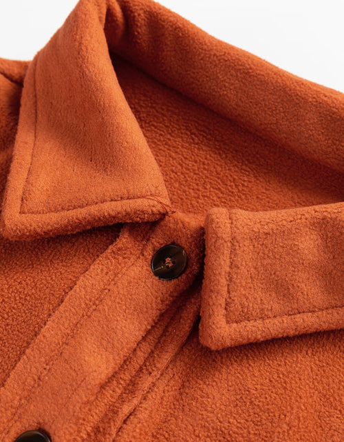 Load image into Gallery viewer, Plaid Button Up Long Sleeve Jacket
