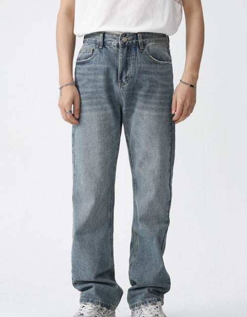 Load image into Gallery viewer, Mid Rise Men's Jeans with Pockets

