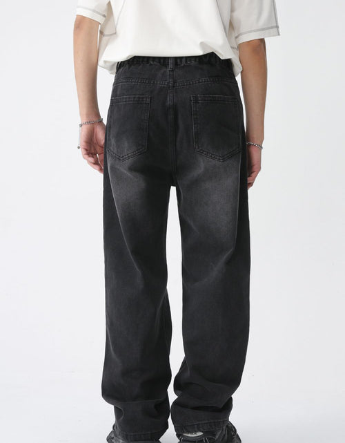 Load image into Gallery viewer, Distressed Mid Rise Men's Jeans
