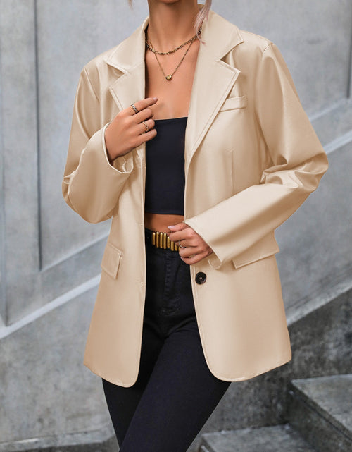 Load image into Gallery viewer, Ivy Lane Pocketed Button Up Collared Neck Blazer
