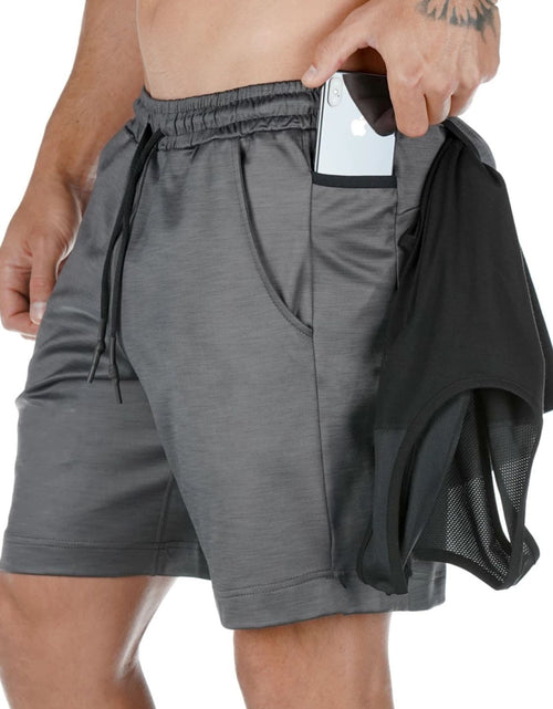 Load image into Gallery viewer, Men's Drawstring Active Shorts with Pockets

