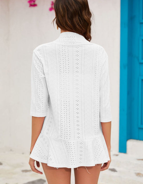 Load image into Gallery viewer, Half Sleeve Open Front Cardigan
