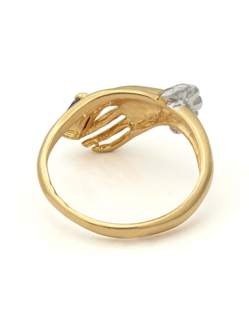 Load image into Gallery viewer, Vintage Austrian Crystals 18k Yellow Gold Matte or Polished Finish Made in USA by PVD Vintage Jewelry

