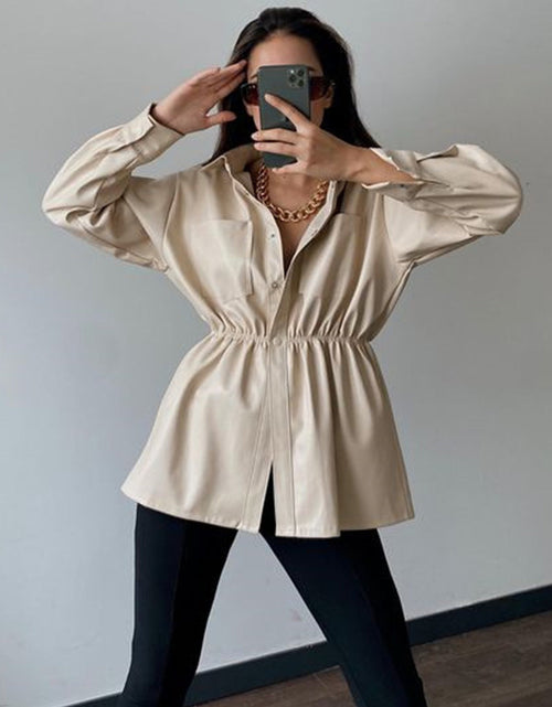 Load image into Gallery viewer, Snap Down Collared Jacket

