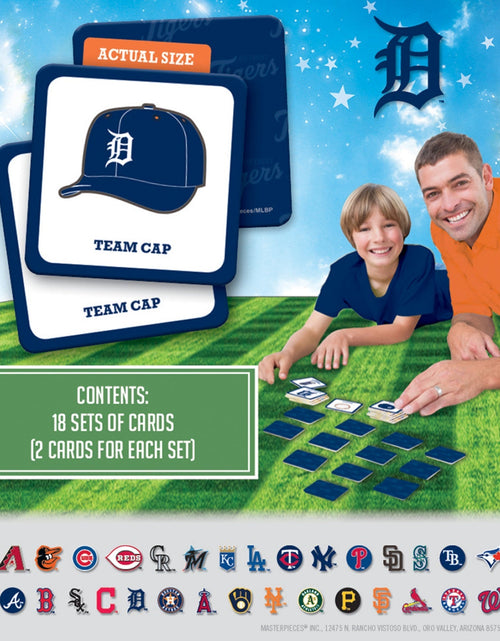 Load image into Gallery viewer, Detroit Tigers Matching Game by MasterPieces Puzzle Company INC
