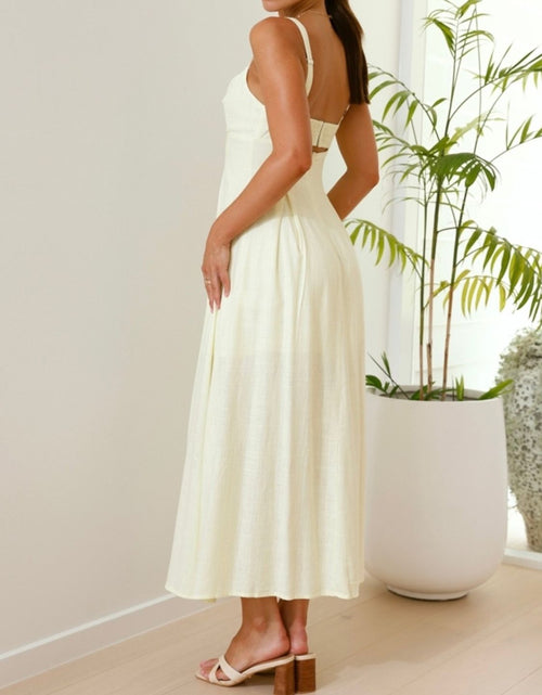Load image into Gallery viewer, Devine Cutout Square Neck Cami Dress
