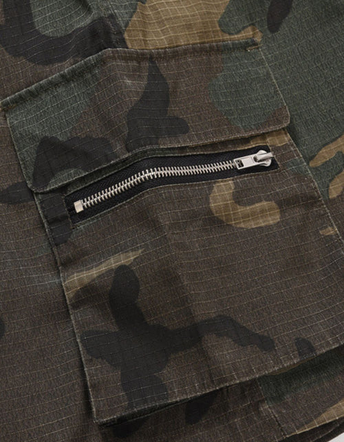 Load image into Gallery viewer, Men's Drawstring Camouflage Shorts
