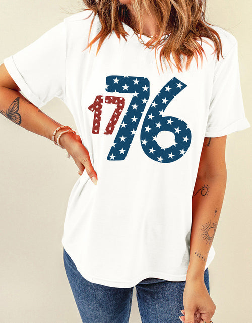 Load image into Gallery viewer, 1776 Round Neck Short Sleeve T-Shirt
