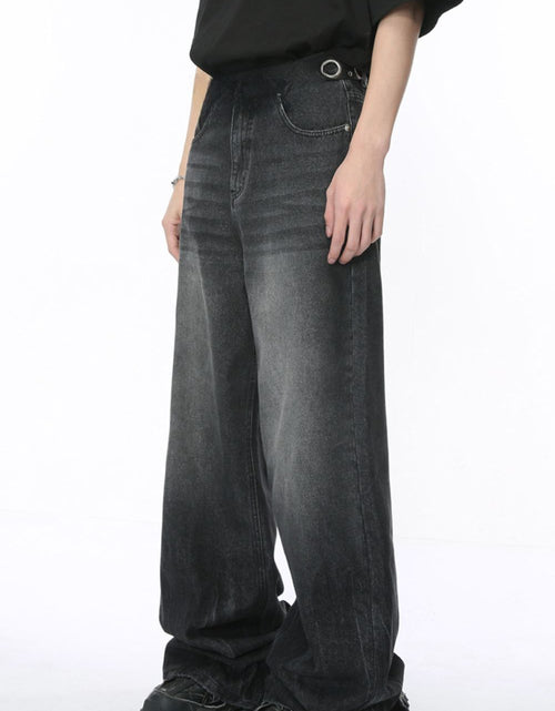 Load image into Gallery viewer, Wide Leg Jeans with Pockets
