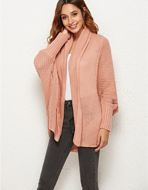 Load image into Gallery viewer, Angel Wings Open Front Batwing Sleeve Cardigan
