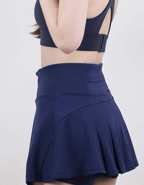 Load image into Gallery viewer, High Waist Pleated Active Skirt
