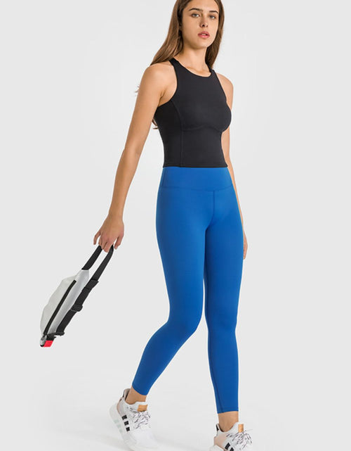 Load image into Gallery viewer, Millennia High Waist Ankle-Length Yoga Leggings

