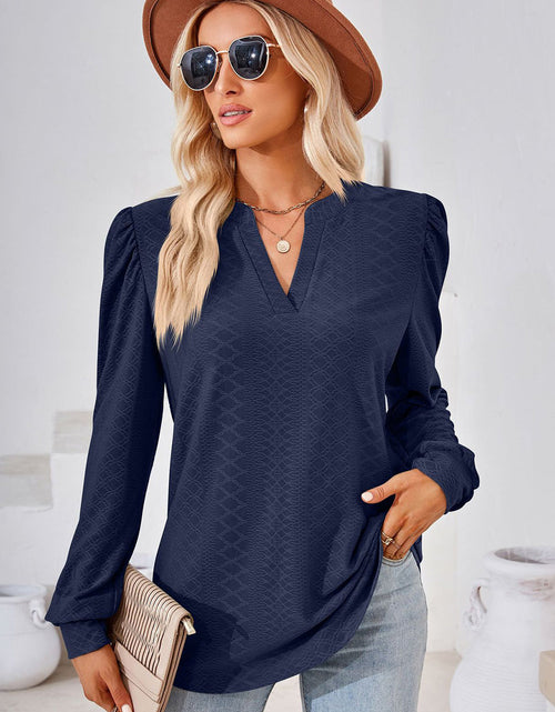 Load image into Gallery viewer, Notched Long Sleeve T-Shirt
