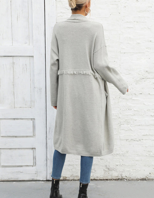 Load image into Gallery viewer, Angel Wings Open Front Pocketed Cardigan
