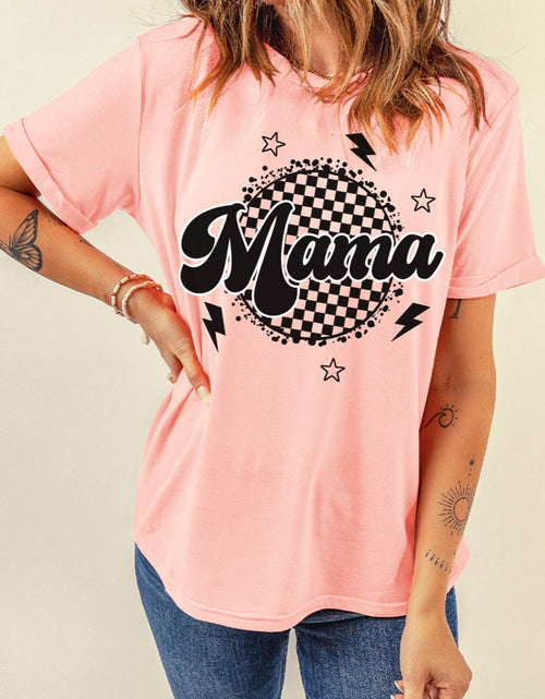Load image into Gallery viewer, MAMA Round Neck Short Sleeve T-Shirt

