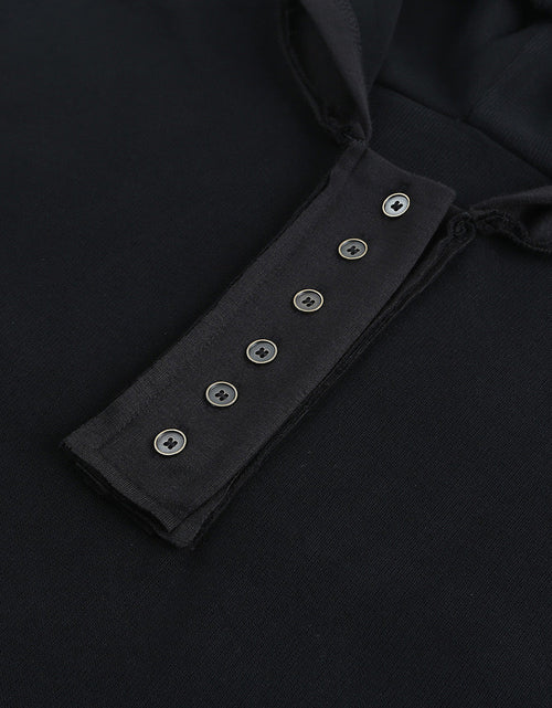 Load image into Gallery viewer, Exposed Seam Long Sleeve Hoodie
