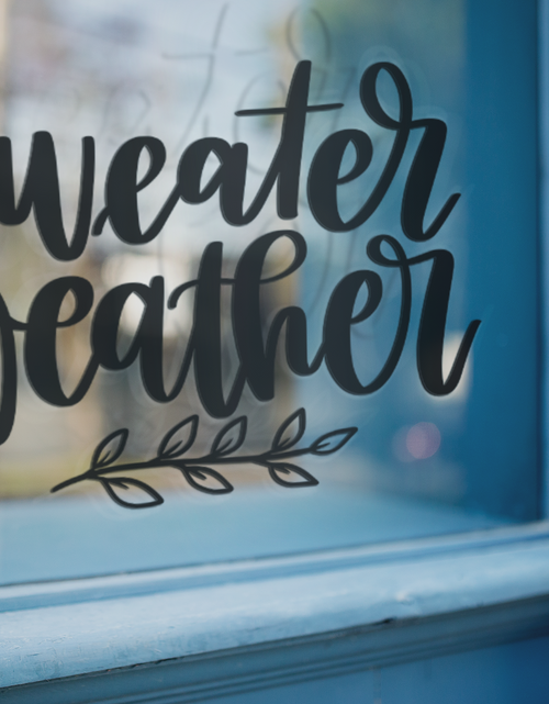Load image into Gallery viewer, Assorted Designs Autumn Window Laptop Any Surface Labels by WinsterCreations™ Official Store
