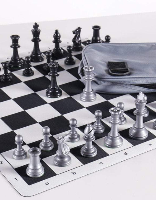 Load image into Gallery viewer, Deluxe Heavy Club Flex Pad Chess Set Combo by Chess House
