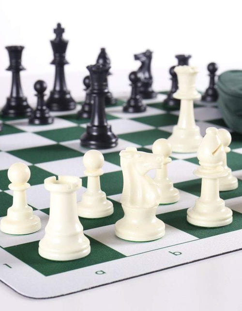 Load image into Gallery viewer, Deluxe Heavy Club Flex Pad Chess Set Combo by Chess House
