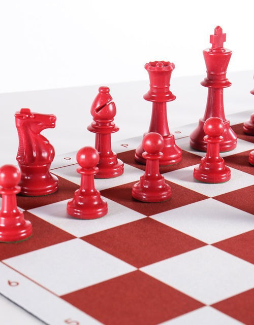 Load image into Gallery viewer, Deluxe Heavy Club Flex Pad Chess Set Combo by Chess House
