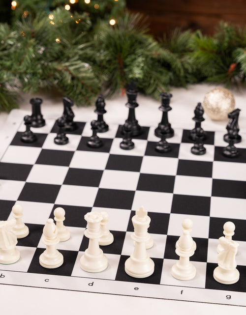 Load image into Gallery viewer, Deluxe Heavy Club Flex Pad Chess Set Combo by Chess House
