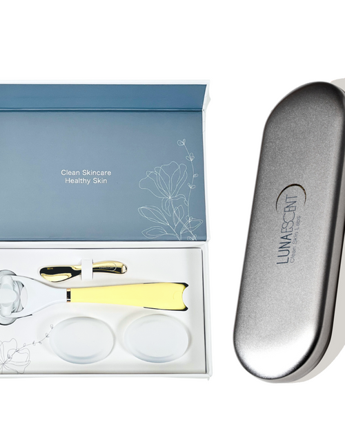 Load image into Gallery viewer, LUNAESCENT Deluxe Gift Set + Carry Case with Mirror by LUNAESCENT
