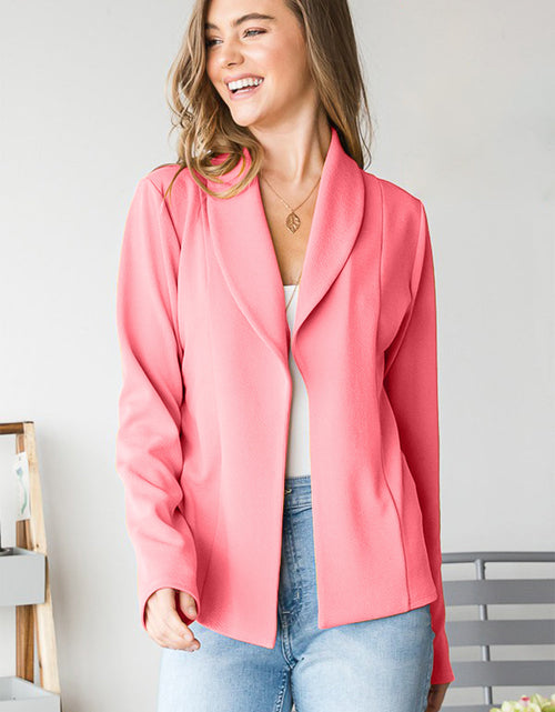 Load image into Gallery viewer, Heimish Open Front Long Sleeve Blazer
