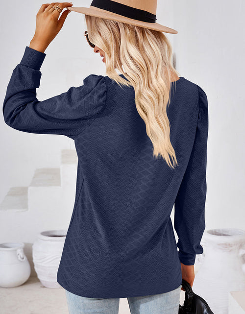 Load image into Gallery viewer, Square Neck Puff Sleeve T-Shirt
