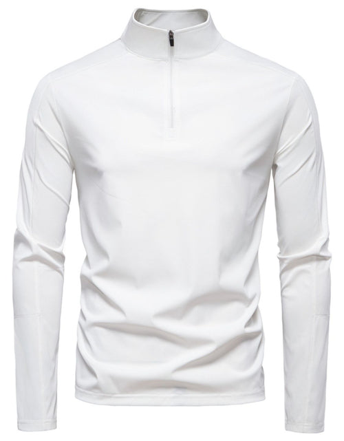 Load image into Gallery viewer, Men's Sun Protection Long Sleeve Half-Zip T-Shirt
