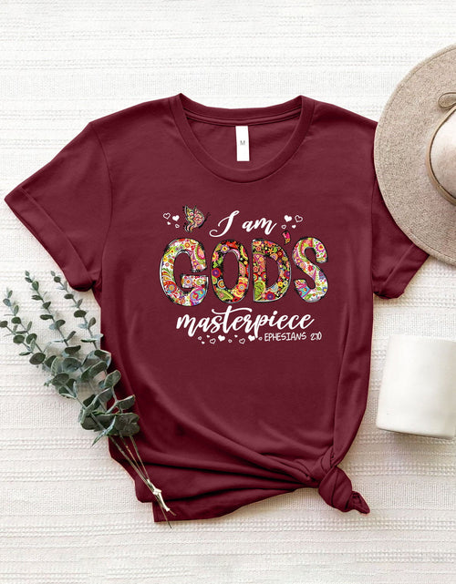 Load image into Gallery viewer, Letter Graphic Round Neck Short Sleeve T-Shirt
