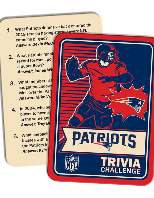 Load image into Gallery viewer, New England Patriots Trivia Challenge by MasterPieces Puzzle Company INC
