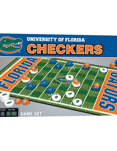 Load image into Gallery viewer, Florida Gators Checkers Board Game by MasterPieces Puzzle Company INC
