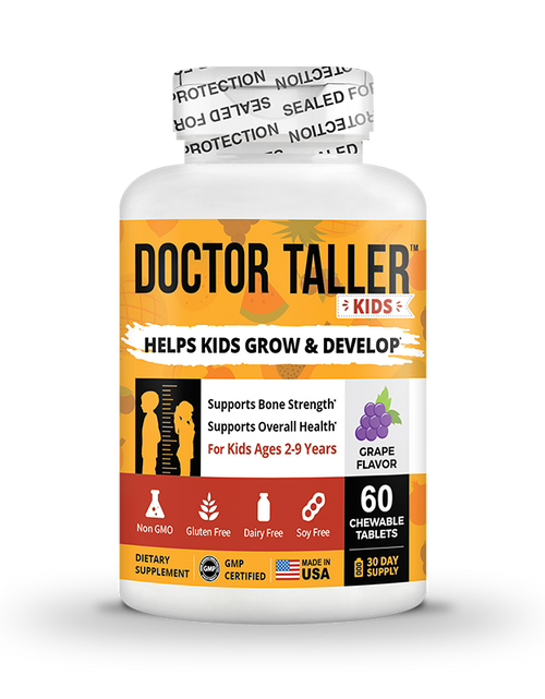 Load image into Gallery viewer, Doctor Taller Kids, Grape Multivitamins, Ages 2-9, 60 Vegan Chewables by NuBest Nutrition®
